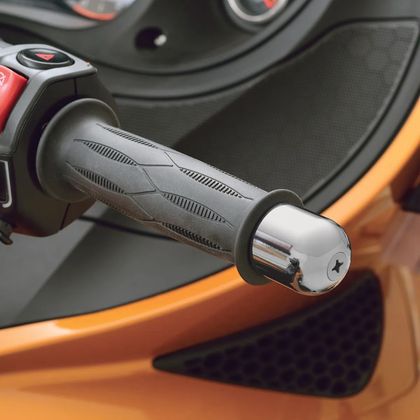 Embouts de guidon Show Chrome Fin