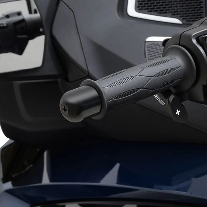 Embouts de guidon Show Chrome Fin