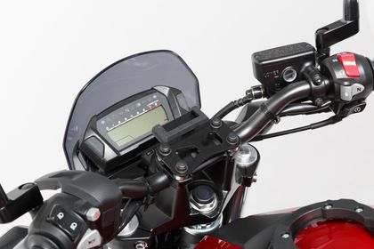 SW-MOTECH For Handlebar - Black GPS holder
