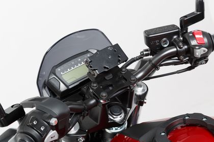 SW-MOTECH For Handlebar - Black GPS holder