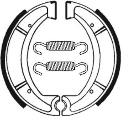 Tecnium Scooter/Street/Off-Road - BA037 Organisch Remsegmenten