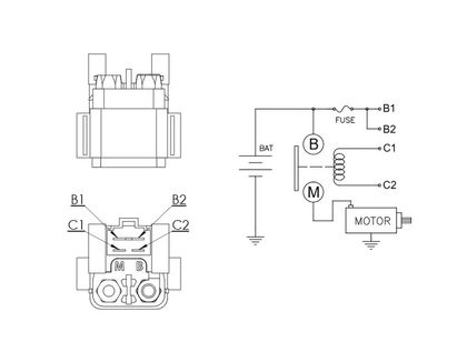 Tecnium DZE relais Starter