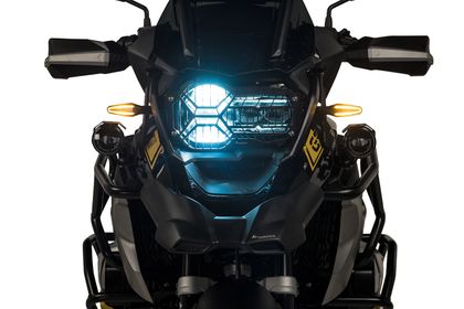 Protection Phare Touratech A attache rapide - Noir