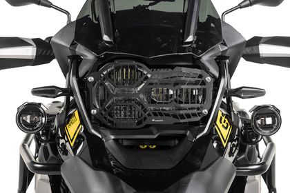 Protection Phare Touratech A attache rapide - Noir