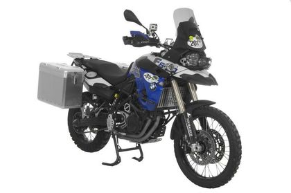 Touratech ZEGA Mundo 31/38 - Schwarze Halterung inklusive - Alu Seitenkoffer