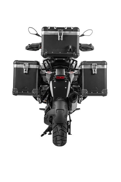 Valise Touratech Kit complet ZEGA Pro 45/45 - Support noir inclus - Anodisé noir Ref : TRT00152A / 01-035-5772-0 BMW 1300 R 1300 GS - 2023 - 2026