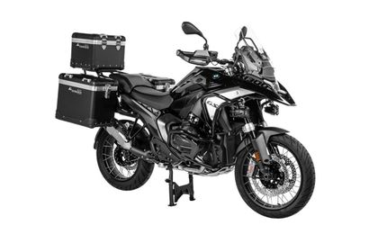Valise Touratech Kit complet ZEGA Pro 45/45 - Support noir inclus - Anodisé noir