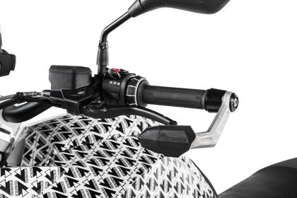 Touratech Komplettes Kit LeverGuard für Brems- und Kupplungshebel - Silber Hebelschutz Ref : TRT00156A / 01-037-5655-0