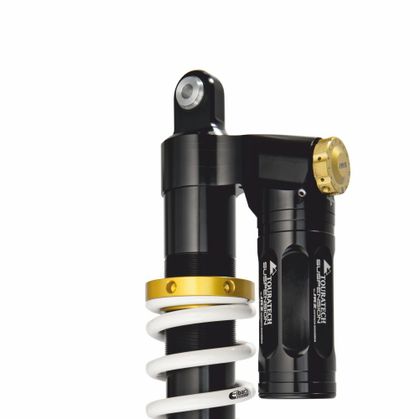 Kit suspension Touratech Plug & Travel EVO avec abaissement - 40 mm - Noir - Jaune