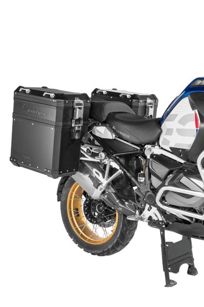 Touratech Erweiterung für Originalkoffer - VOLumen BOOSTER - Schwarz Seitenkoffer