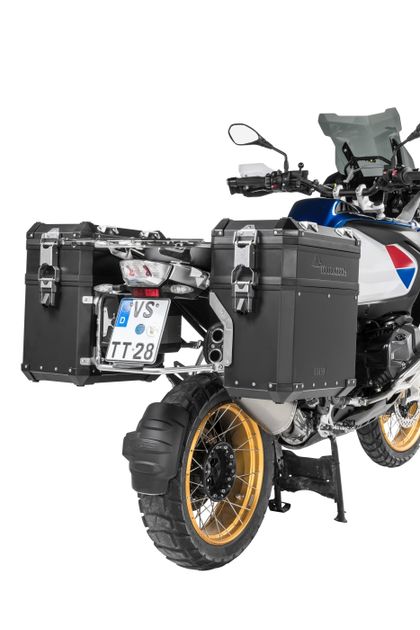 Touratech Erweiterung für Originalkoffer - VOLumen BOOSTER - Schwarz Seitenkoffer