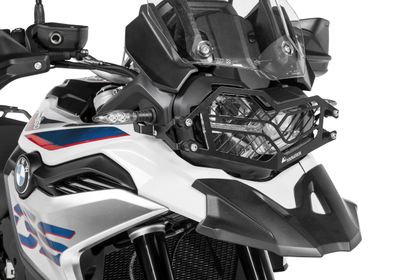 Touratech A quick release - Black Headlight protection Ref : TRT00192A / 01-082-5095-0