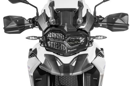 Touratech A quick release - Black Headlight protection
