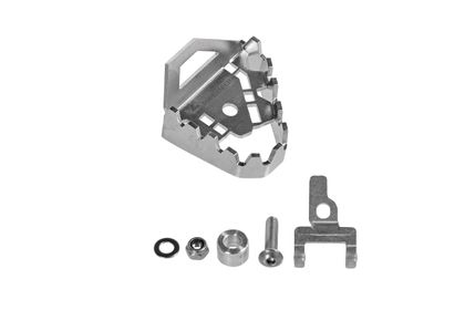 Pédale de frein Touratech Large - Argent