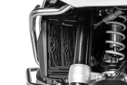 Touratech Aluminium - Zwart Radiatorbescherming