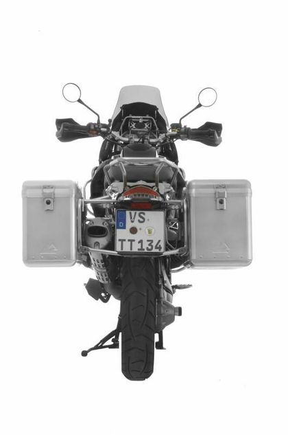 Valise Touratech ZEGA Mundo 31/38 - Support gris inclus - Alu