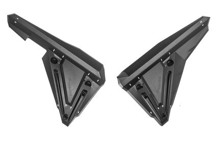 Adaptateur repose pied Touratech Anti-éclaboussures pour passager - Noir