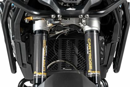 Touratech Aluminium - Zwart Radiatorbescherming