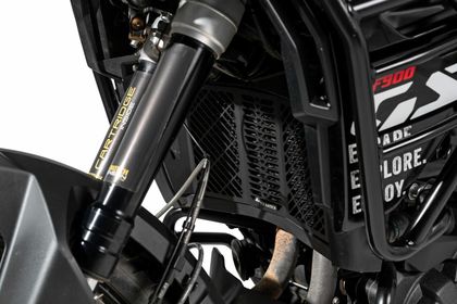 Touratech Aluminium - Zwart Radiatorbescherming