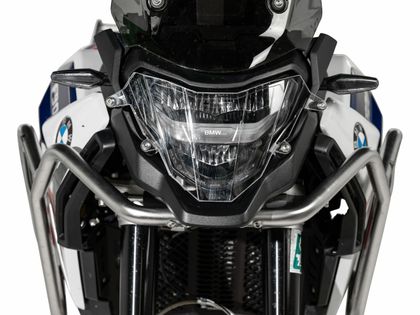 Touratech Makrolon - quick release - Transparent Headlight protection