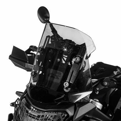 Touratech For adjustment - Silver Mounting kit for windscreen