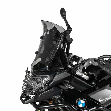 Touratech For adjustment - Silver Mounting kit for windscreen