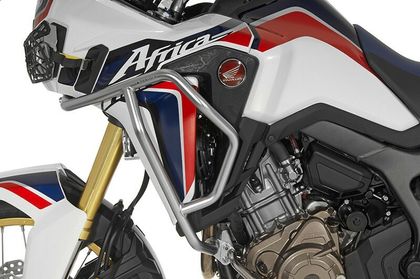 Touratech RALLYE engine guard + engine crash bar + crash bar - Silver Complete Protection Kit