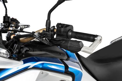 Touratech Komplettes Kit LeverGuard für Brems- und Kupplungshebel - Silber Hebelschutz Ref : TRT00583A / 01-403-5655-0