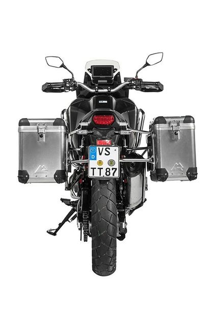 Valise Touratech ZEGA Pro 38/45 - Support gris inclus - Alu Ref : TRT00584A / 01-403-5735-0