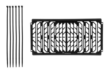 Touratech Aluminium - Zwart Radiatorbescherming