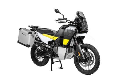 Touratech ZEGA Pro 31/38 - Grauer Halter inklusive - Grau eloxiert Seitenkoffer