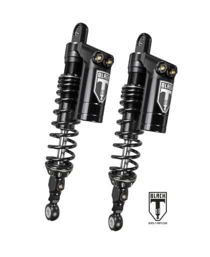 Touratech Black-T - Stage 3 (the pair) - Black Shock absorber Ref : TRT00667A / 01-423-5866-0 TRIUMPH 1200 SPEED TWIN 1200 ABS - 2019 - 2026