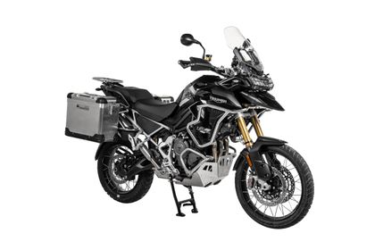 Valise Touratech ZEGA Pro 38/45 - Support gris inclus - Alu