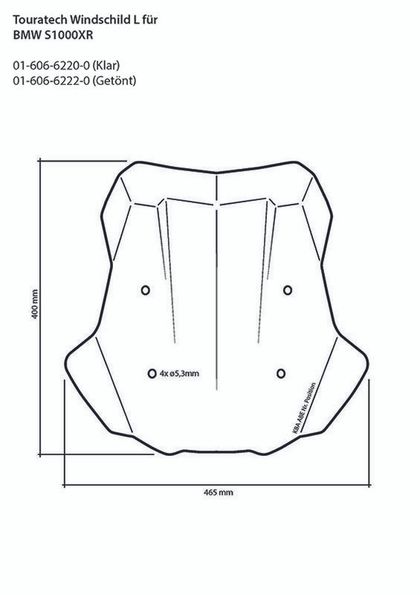 Touratech L Windshield