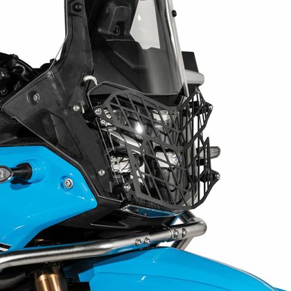 Touratech Quick release - Black Headlight protection Ref : TRT00703A / 01-632-5097-0