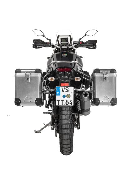 Valise Touratech ZEGA Pro 38/45 - Support gris inclus - Alu Ref : TRT00713A / 01-632-5735-0