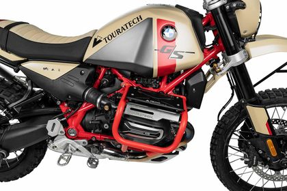 Touratech Motorcrashbar - Rood Motorbescherming