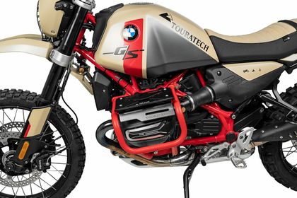 Touratech Motorcrashbar - Rood Motorbescherming