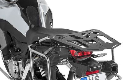 Touratech Voor topkoffersteun - Zwart Bagagerek Universeel