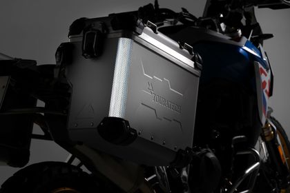 Touratech Reflecterende banden 3M - ZEGA EVO - wit x2 Stickers Universeel