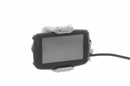 Support GPS Touratech Pour guidon ZUMO 590 / 595 LM - Argent Universel