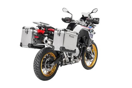 Valise Touratech ZEGA Pro 38/45 - Support gris inclus - Alu