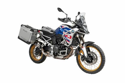 Valise Touratech ZEGA Pro 38/45 - Support gris inclus - Alu