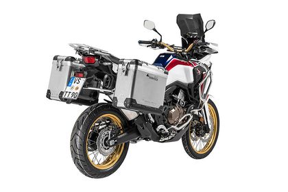 Valise Touratech ZEGA Pro 31/38 - Support gris inclus - Alu Ref : TRT01087A / 01-402-6730-0