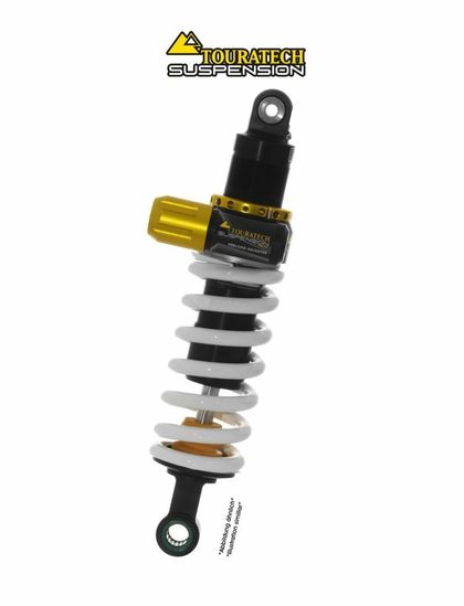 Touratech Level 2 - White Shock absorber Ref : TRT01183A / 01-422-5880-0 TRIUMPH 1200 TIGER 1200 EXPLORER ABS - 2012 - 2017