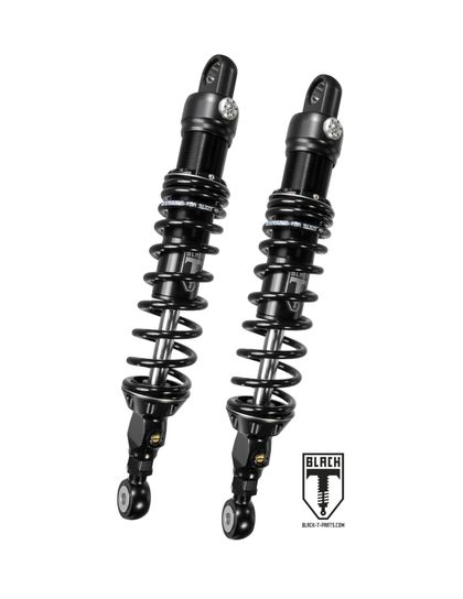 Touratech BLACK-T - Stage 2 (the pair) - Black Shock absorber Ref : TRT01184A / 01-423-5863-0 TRIUMPH 1200 THRUXTON 1200 R ABS - 2016 - 2018