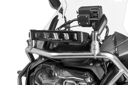 Touratech M8 for Bullbar - Silver Universal Headlight bracket