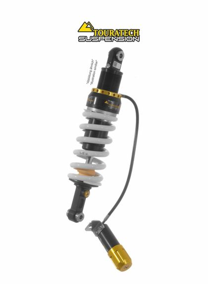 Touratech Back - Level 2 - White Shock absorber Ref : TRT01337A / 01-040-5882-0