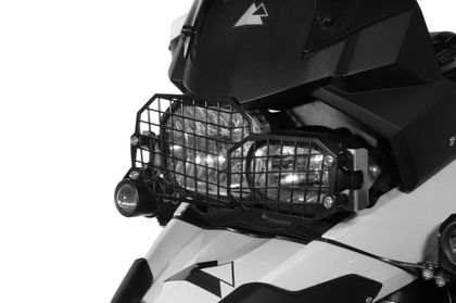 Protection Phare Touratech A attache rapide - Noir Ref : TRT01470A / 01-048-5095-0