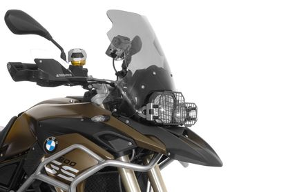 Protection Phare Touratech A attache rapide - Noir